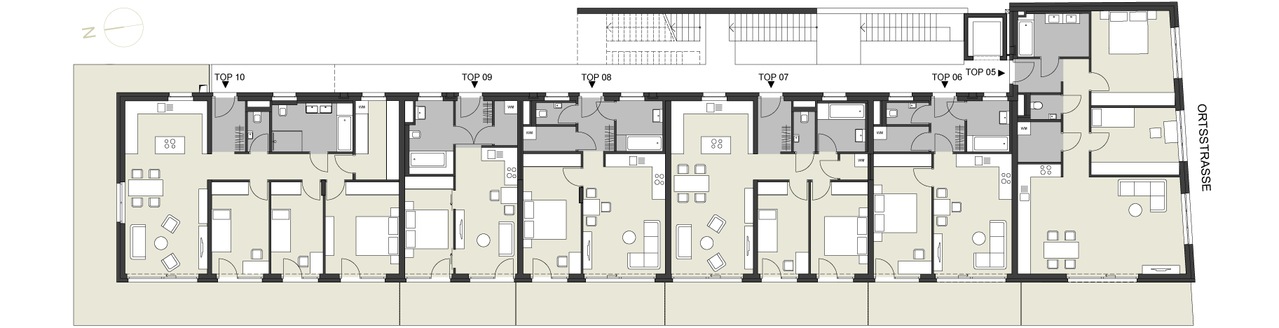 Grundriss 1.Obergeschoss