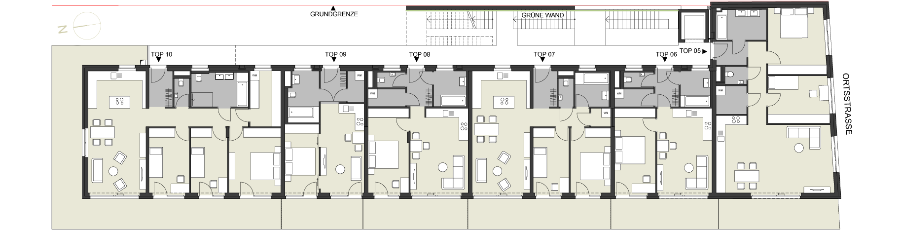 Grundriss 1.Obergeschoss